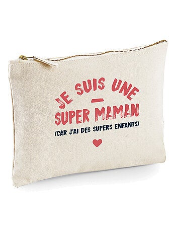 Trousse JE SUIS UNE SUPER MAMAN PARCE QUE J'AI DES SUPERS ENFANTS