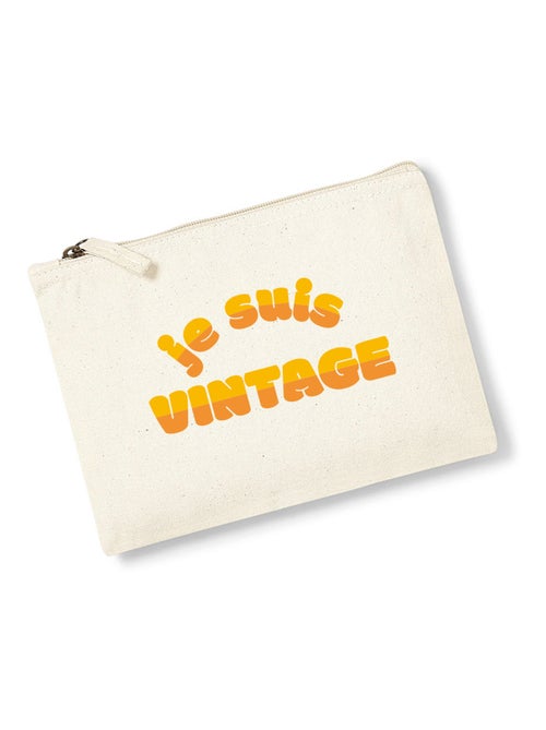 Trousse JE SUIS VINTAGE - Kiabi