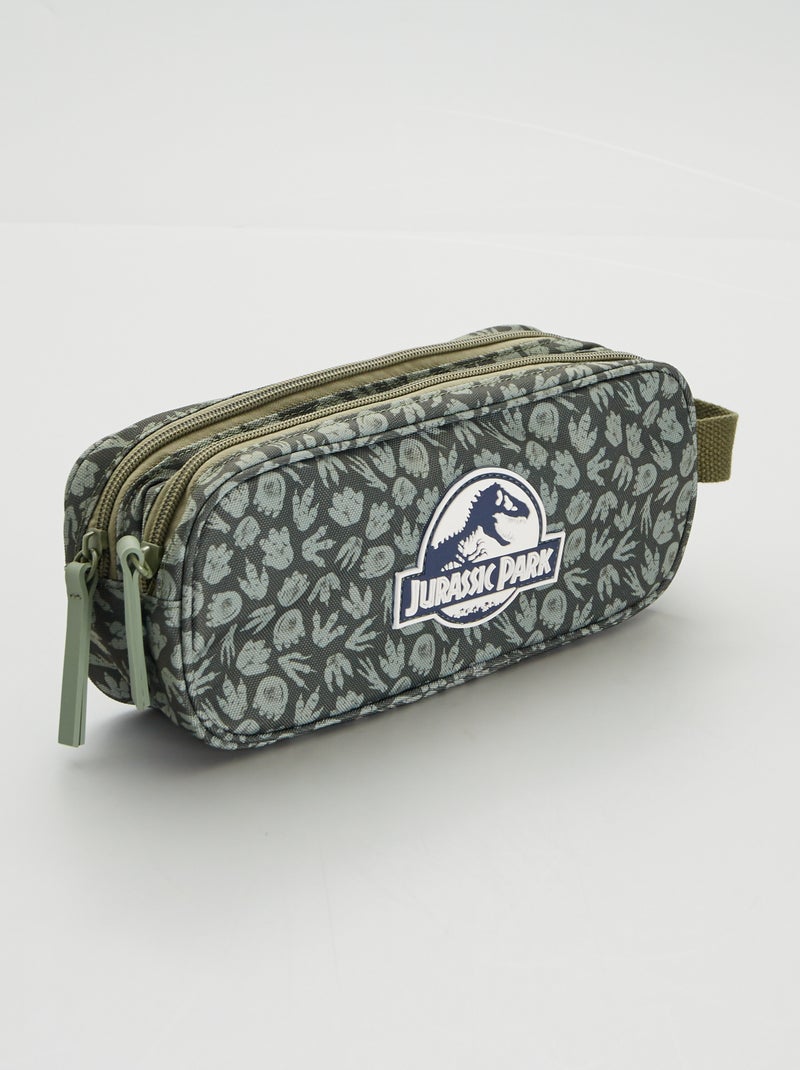 Trousse 'Jurassic Park' en toile Kaki - Kiabi