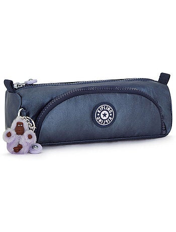 Trousse Kipling CUTE 22 cm à 2 compartiments zippés look métallisé Kipling