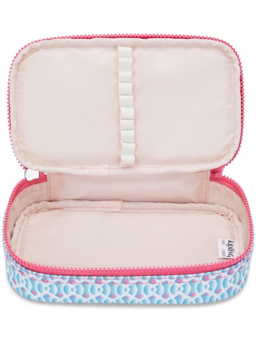 Trousse  Kipling tissu synthétique imprimé Dreamy Geo - Kiabi