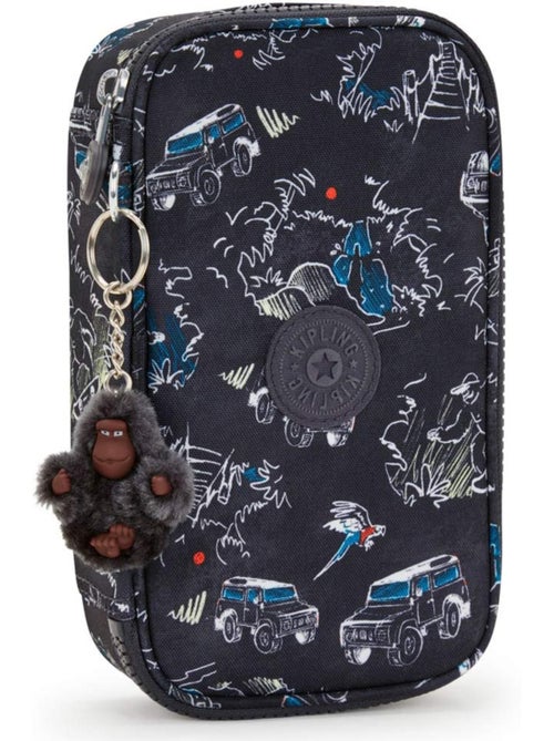 Trousse  Kipling tissu synthétique imprimé Dreamy Geo - Kiabi