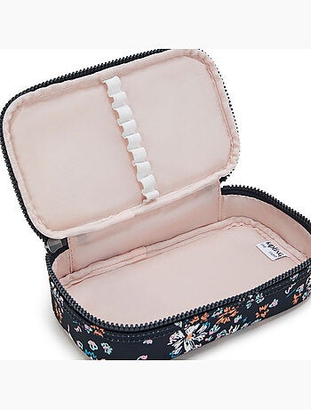Trousse kipling tissu synthétique imprimé flower field