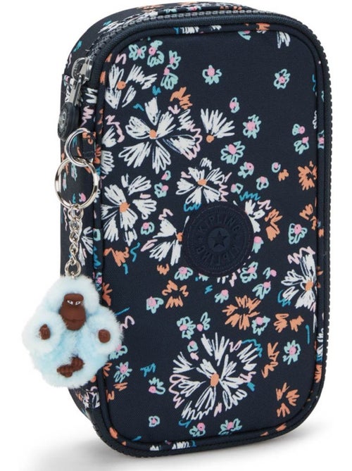 Trousse  Kipling tissu synthétique imprimé Flower Field - Kiabi