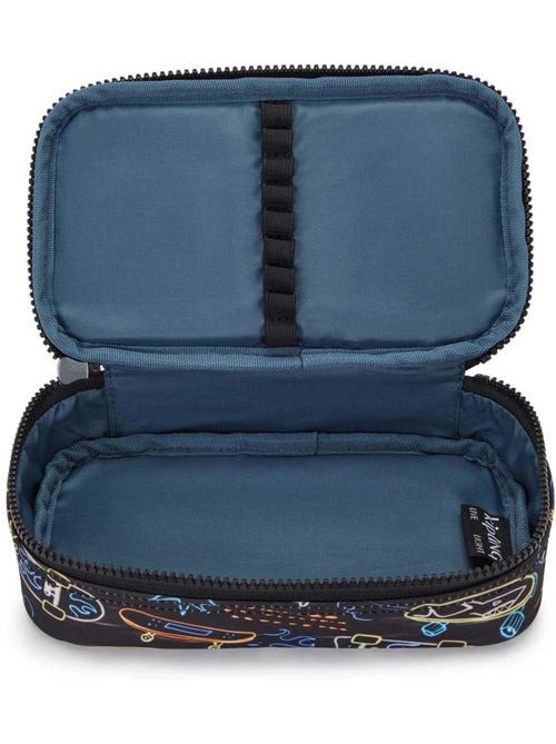 Trousse  Kipling tissu synthétique imprimé Neon Skate - Kiabi