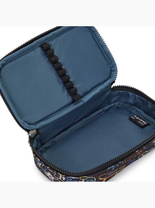 Trousse  Kipling tissu synthétique imprimé Neon Skate - Kiabi