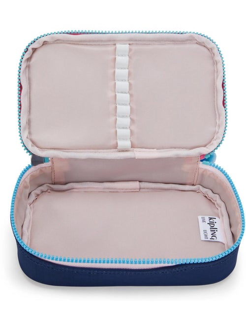 Trousse  Kipling tissu synthétique imprimé Resort Navy - Kiabi