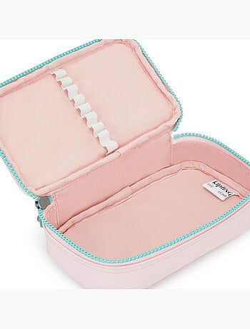 Trousse Kipling tissu synthétique Sea Pink Met