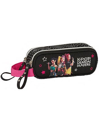 Trousse 'KPOP Demon Hunters' – Energy 2 compartiments – 21 cm