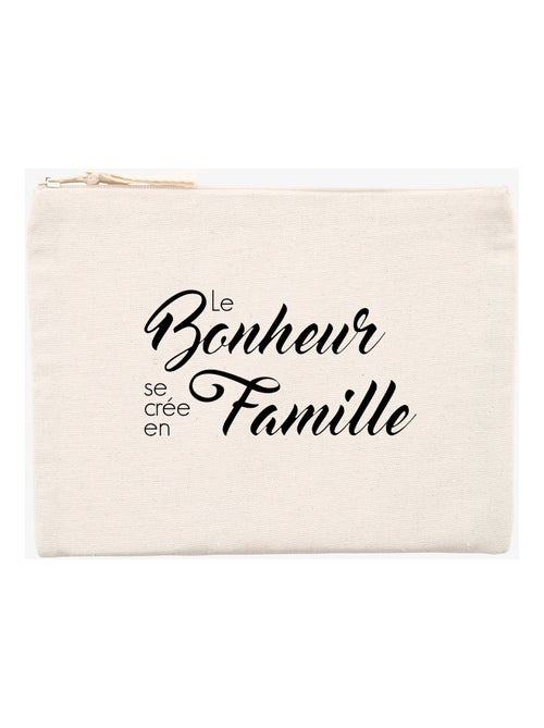 Trousse LE BONHEUR SE CRÉE EN FAMILLE - Kiabi