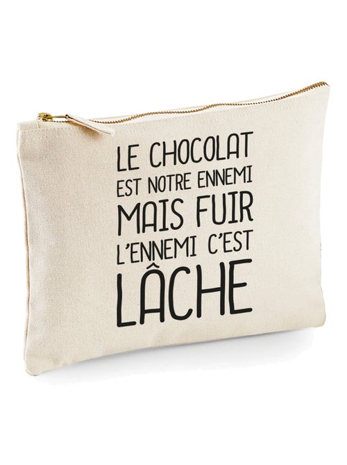 Trousse LE CHOCOLAT EST NOTRE ENNEMI 2 - Kiabi