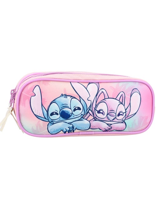 Trousse 'Lilo & Stitch' à zip 2 compartiments motif Stitch Wild Energy Vadobag - Kiabi