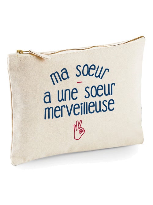 Trousse MA SŒUR A UNE SŒUR MERVEILLEUSE - Kiabi