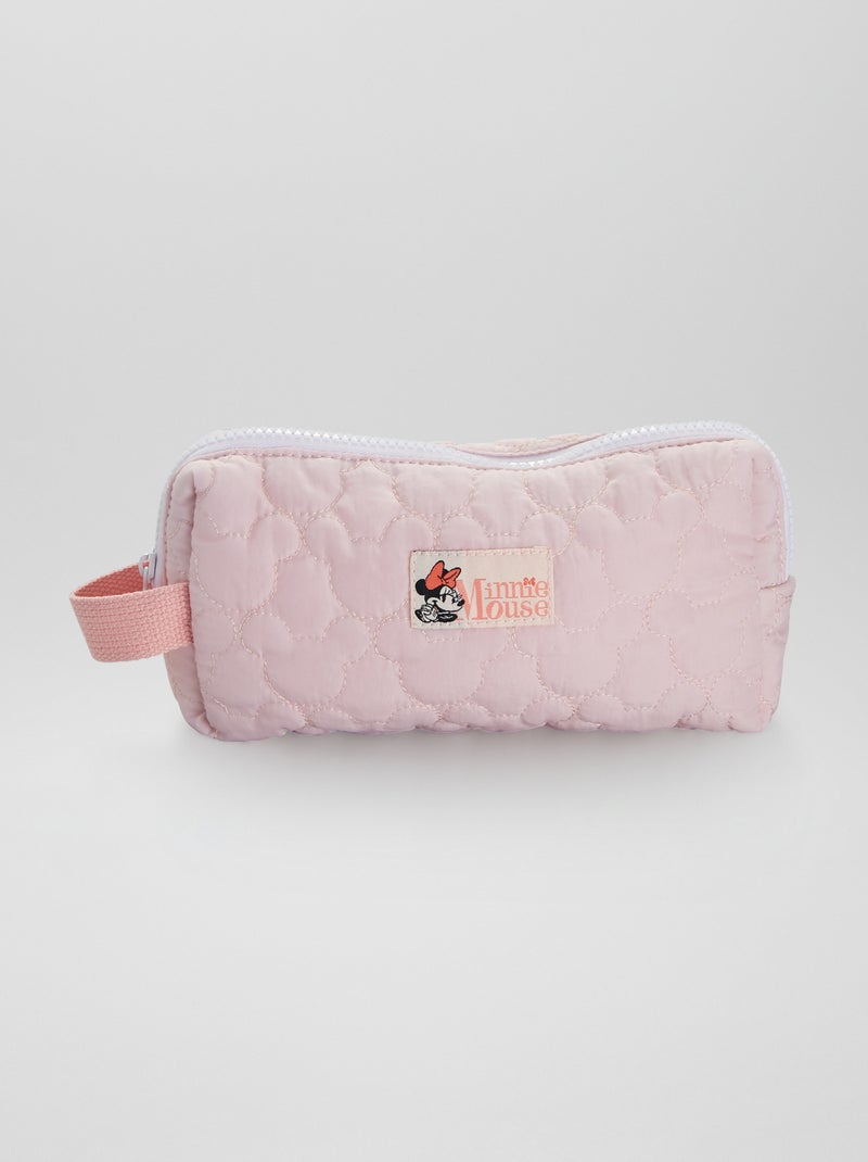 Trousse matelassée 'Minnie' Rose - Kiabi