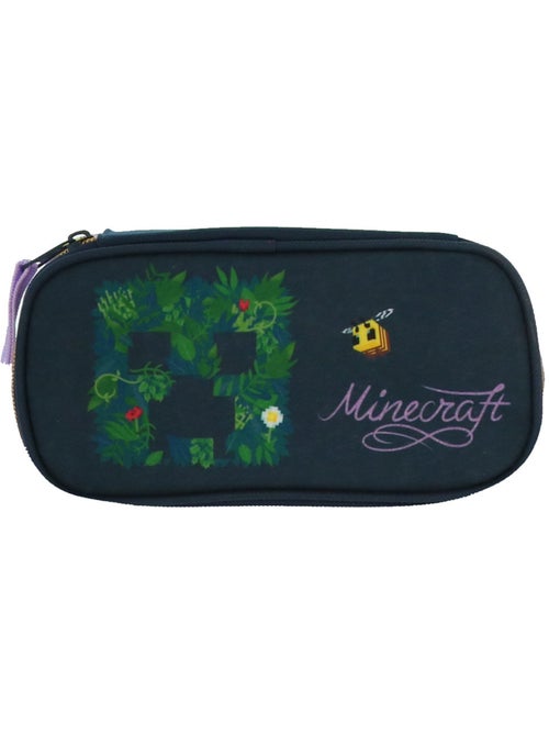 Trousse Minecraft toile motif Creeper botanique - Kiabi