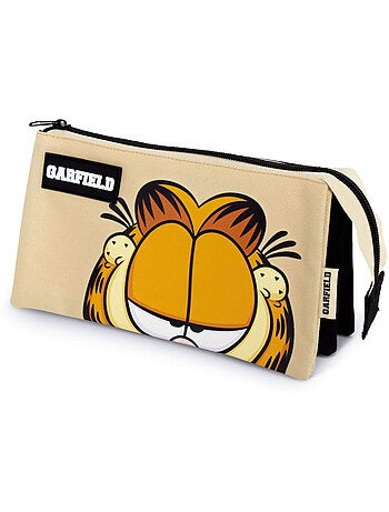 Trousse multi poches - Garfield - 21x11cm