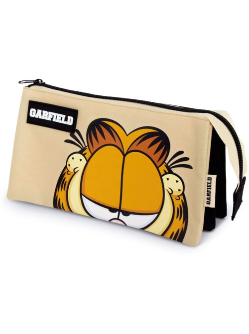 Trousse multi poches - Garfield - 21x11cm - Kiabi