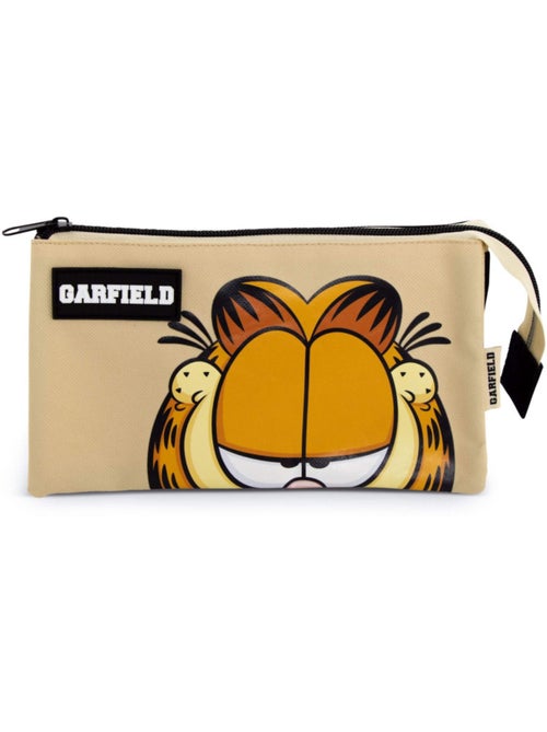 Trousse multi poches - Garfield - 21x11cm - Kiabi