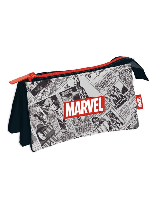 Trousse multi poches - Marvel - 21x11 cm - Kiabi