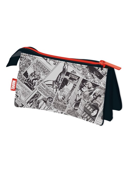 Trousse multi poches - Marvel - 21x11 cm - Kiabi