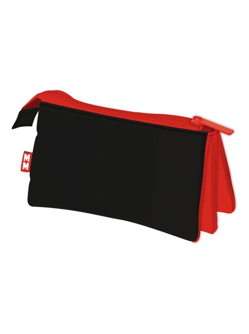 Trousse multi poches - Tête De Mickey Mouse - 21x11 cm - Kiabi
