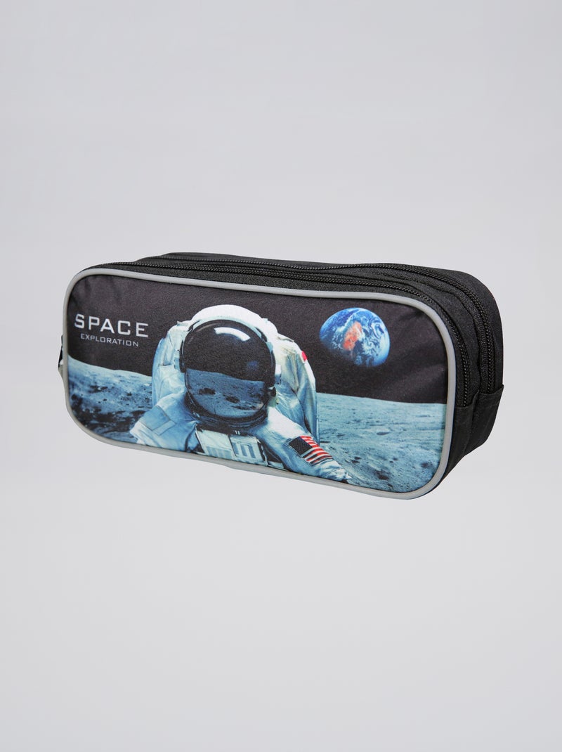 Trousse 'Nasa' noir - Kiabi