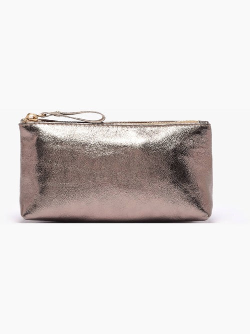 Trousse Nine Cuir Milano Cuir De Vachette - Kiabi