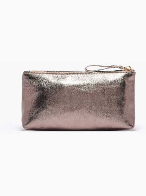 Trousse Nine Cuir Milano Cuir De Vachette - Kiabi
