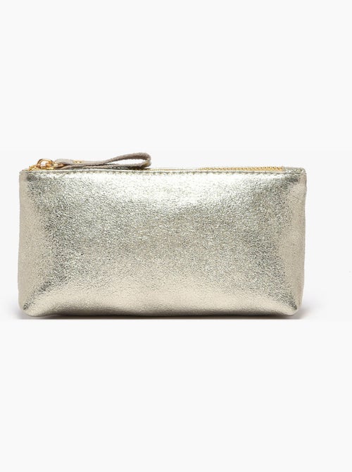 Trousse Nine Cuir Milano Cuir De Vachette - Kiabi
