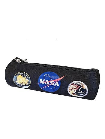 Trousse noire en toile nasa