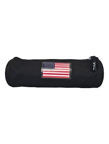 Trousse noire en toile nasa