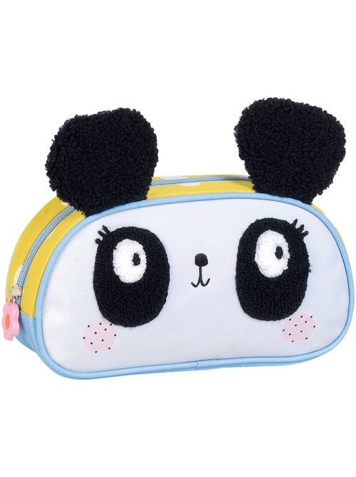 Trousse panda 3D en tissu synthétique KSTATIONERY - Kiabi