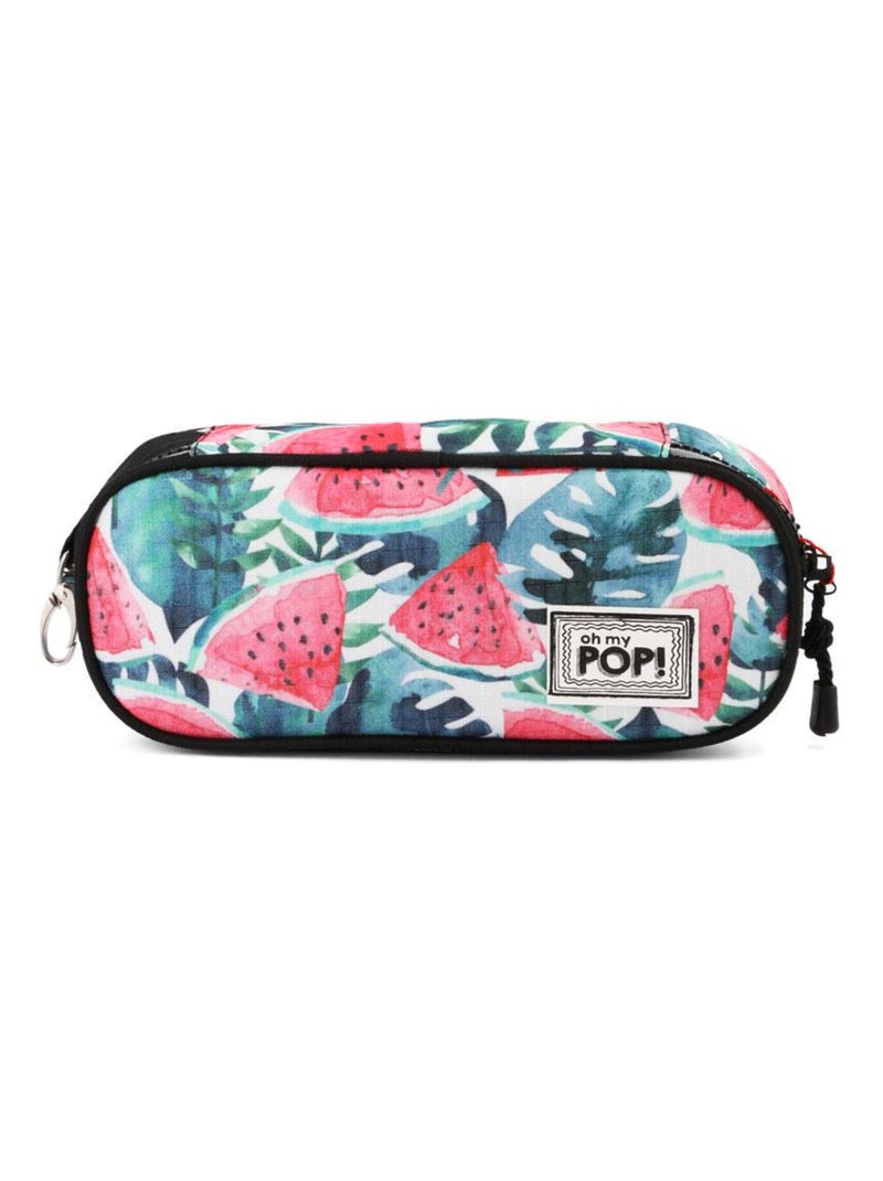 Trousse Pencil - Oh My Pop! Watermelon Rouge - Kiabi