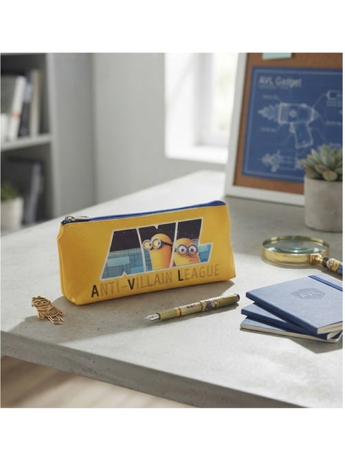 Trousse plate 21 cm avl moi moche et méchant jaune - Kiabi