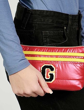 Trousse Plate Padding - Harry Potter G - Rouge - Taille Unique