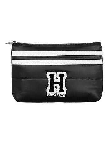 Trousse Plate Padding - Harry Potter H - Noir - Taille Unique