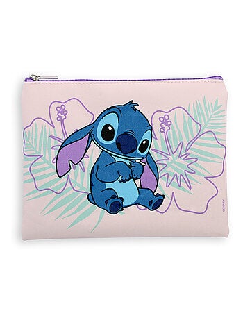 Trousse Plate Stitch - DISNEY - Pochette de Voyage Enfant