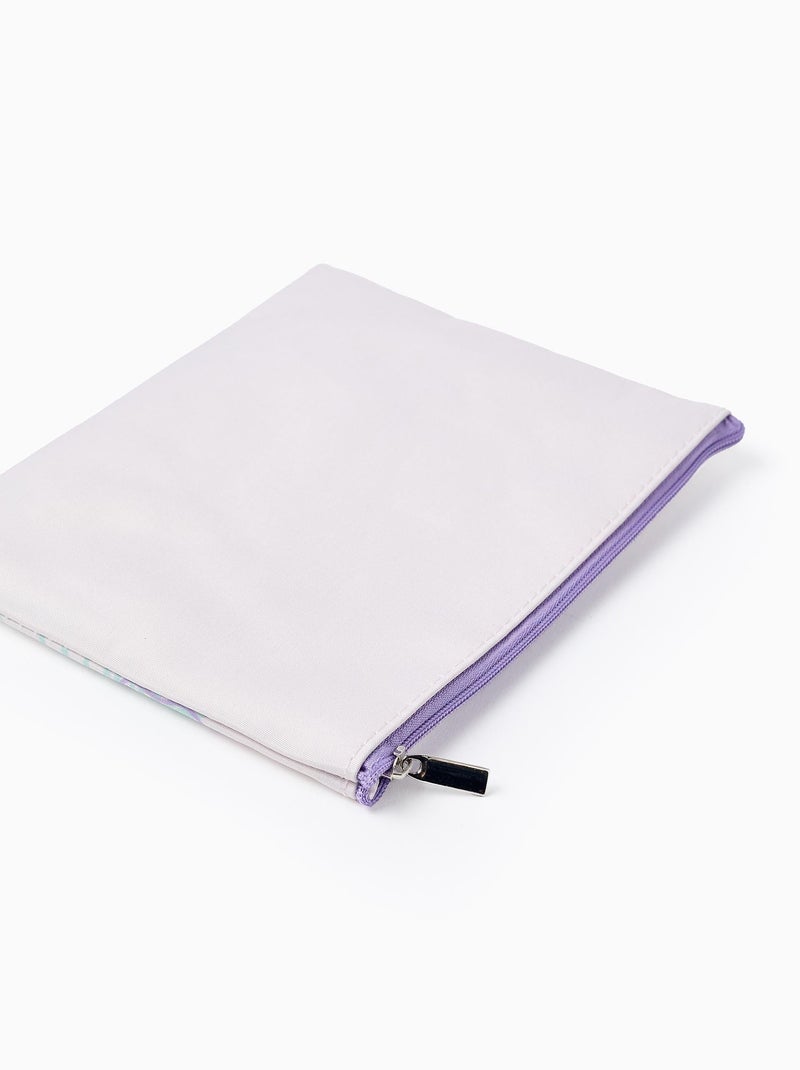 Trousse Plate Stitch - DISNEY - Pochette de Voyage Enfant Violet - Kiabi