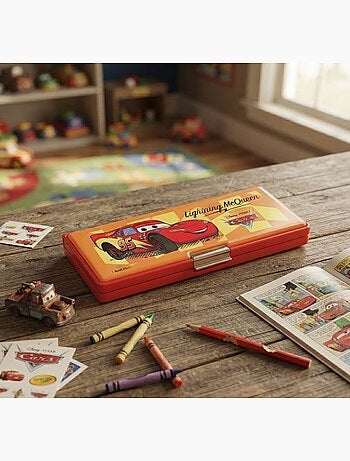 Trousse plumier cars
