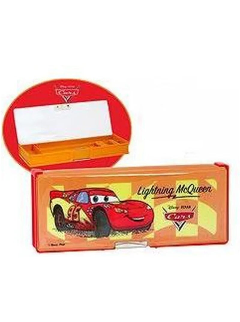 Trousse plumier cars Orange - Kiabi