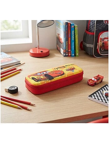 Trousse plumier garnie cars