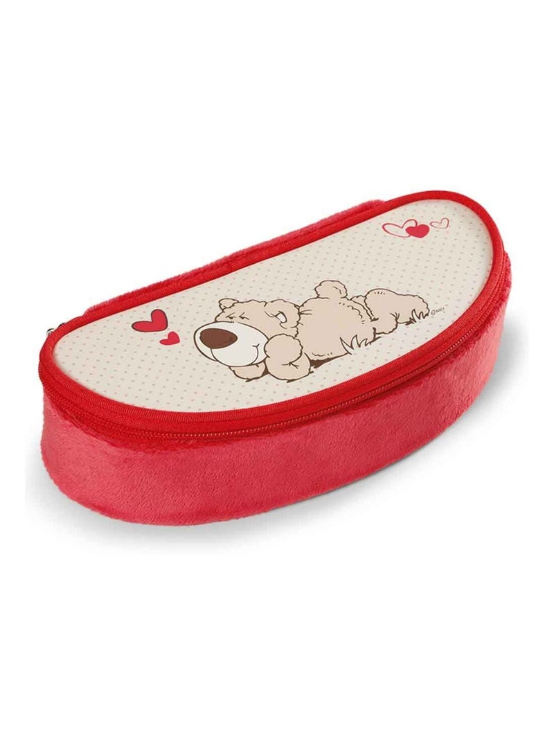 Trousse Rectangle Nici Ourson Love Beige - Kiabi