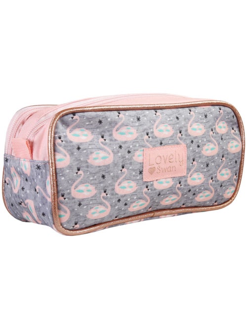 Trousse – Rectangulaire 2 compartiments – 22 cm – kip - Kiabi Trousse – Rectangulaire 2 compartiments – 22 cm – kip - Kiabi