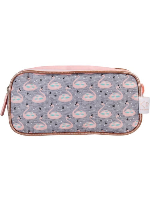Trousse – Rectangulaire 2 compartiments – 22 cm – kip - Kiabi Trousse – Rectangulaire 2 compartiments – 22 cm – kip - Kiabi