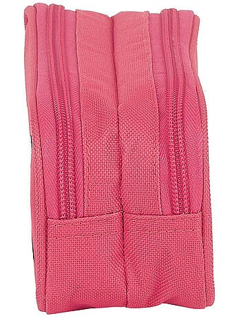 Trousse rectangulaire 2 compartiments en toile rembourrée Blackfit8