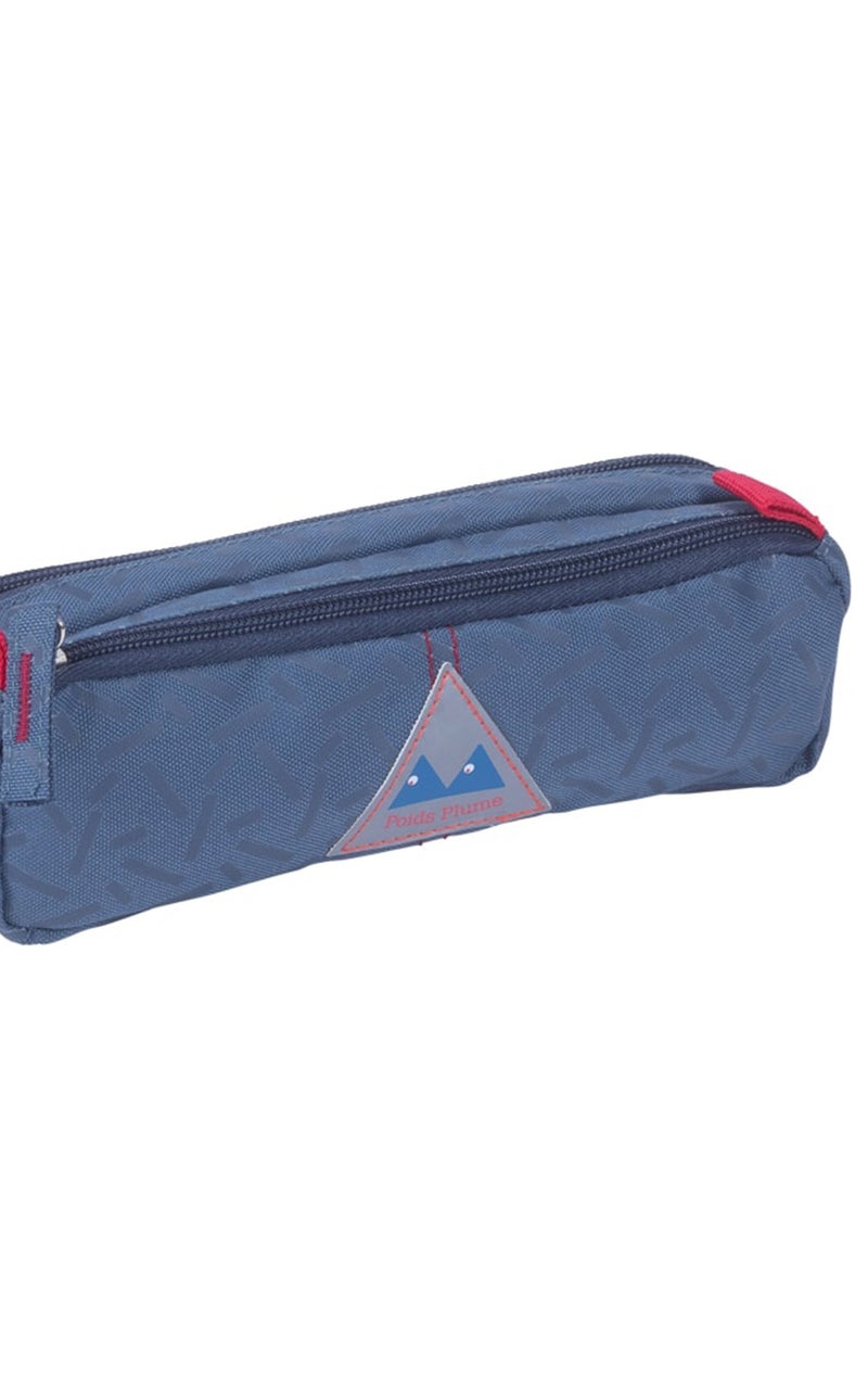 Trousse Rectangulaire 2 Compartiments Poids Plume Confettis Marine Bleu marine - Kiabi