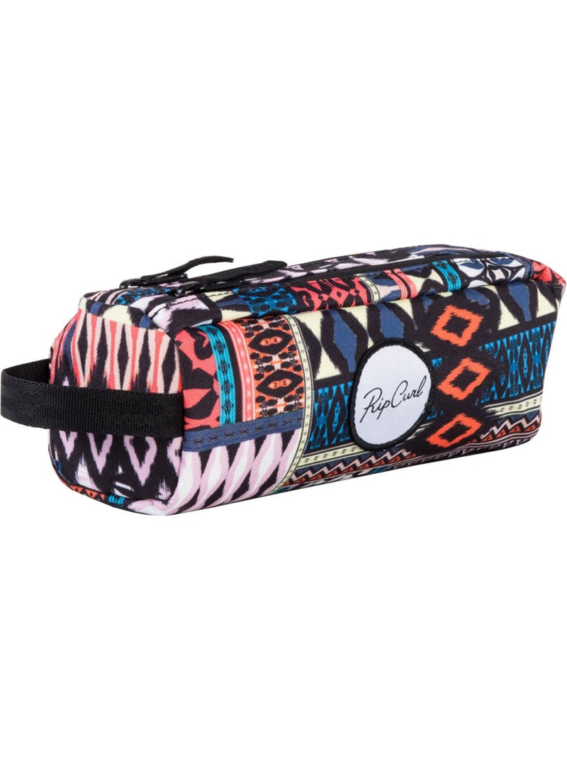 Trousse Rectangulaire 2 compartiments Rip Curl Multico 21 CM Multicolore - Kiabi