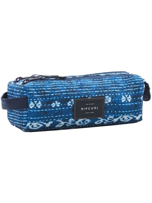 Trousse Rectangulaire 2 compartiments Rip Curl Surf Blue - Qualité premium - Kiabi