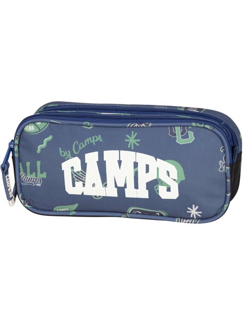 Trousse rectangulaire 2 compartiments zip 'Lost Tiger' – Camps - Kiabi Trousse rectangulaire 2 compartiments zip 'Lost Tiger' – Camps - Kiabi