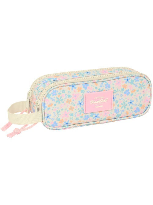 Trousse rectangulaire Blossom 2 compartiments à zip 21 cm – BlackFit8 - Kiabi Trousse rectangulaire Blossom 2 compartiments à zip 21 cm – BlackFit8 - Kiabi